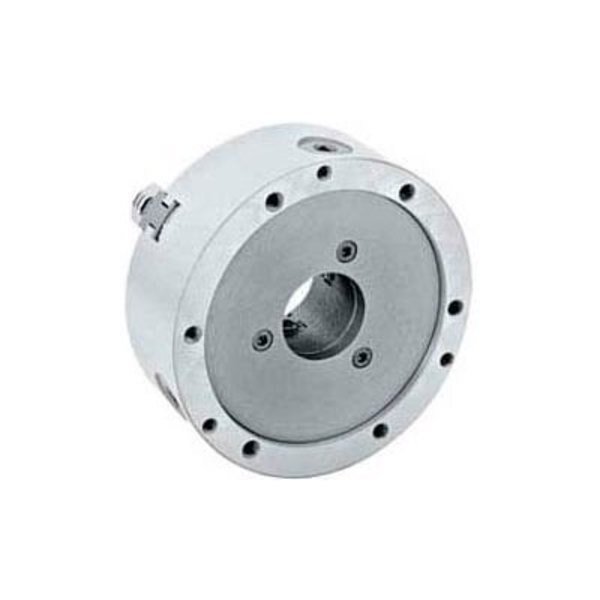 Bison 3-Jaw (Solid) Scroll Chuck Semi-Steel Body, Plain Back, 4